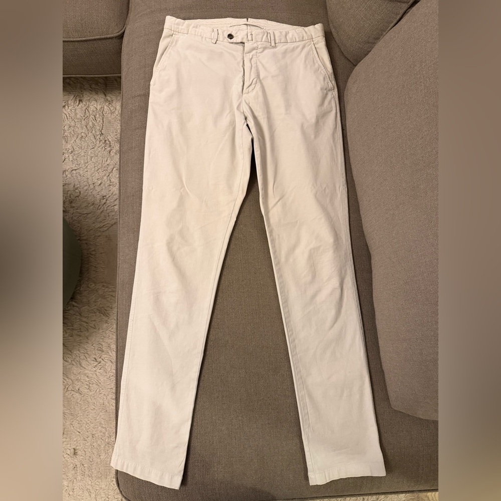 Suitsupply Men's Off-White Chinos